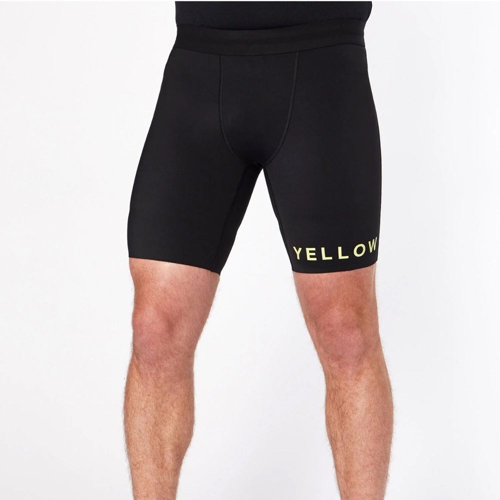 YELLOW by SOULCYCLE cycling shorts
